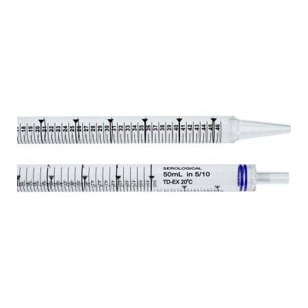 Celltreat CELLTREAT 50ml Serological Pipet, Bulk Packed in Bags, Sterile, 200/Case 229250